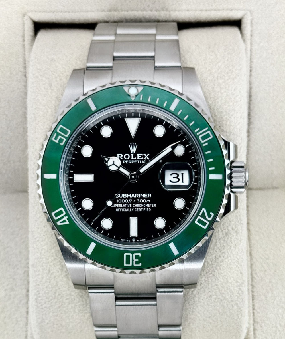 2021 Rolex Submariner "Starbucks" 41mm 126610LV Black Dial
