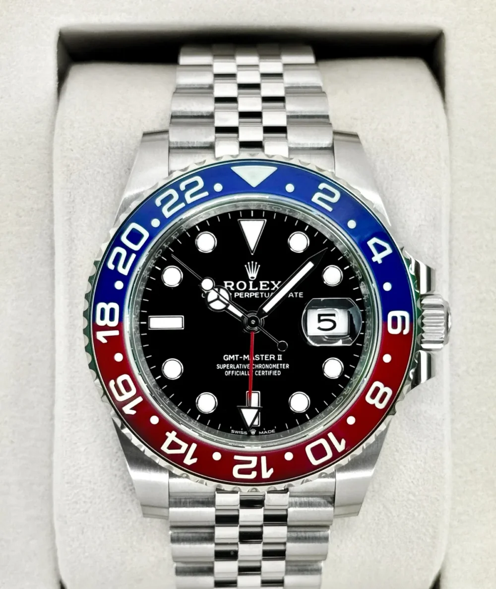 NEW 2026 Rolex GMT-Master II "Pepsi" 40mm 126710BLRO Jubilee (STICKERED)