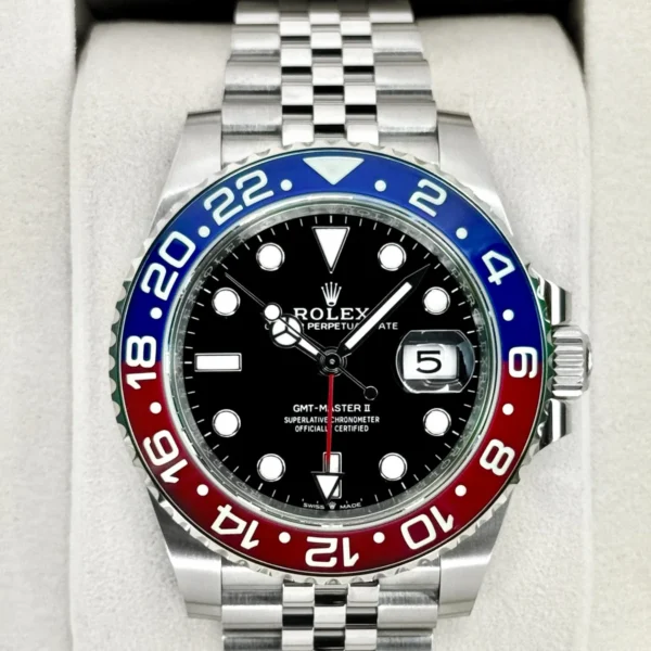 NEW 2026 Rolex GMT-Master II "Pepsi" 40mm 126710BLRO Jubilee (STICKERED)