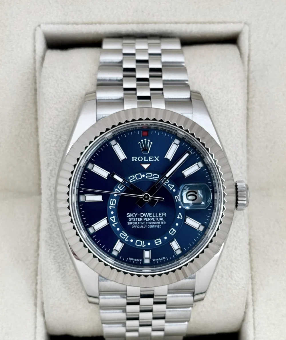2024 Rolex Sky-Dweller 42mm 336934 Jubilee Blue Dial