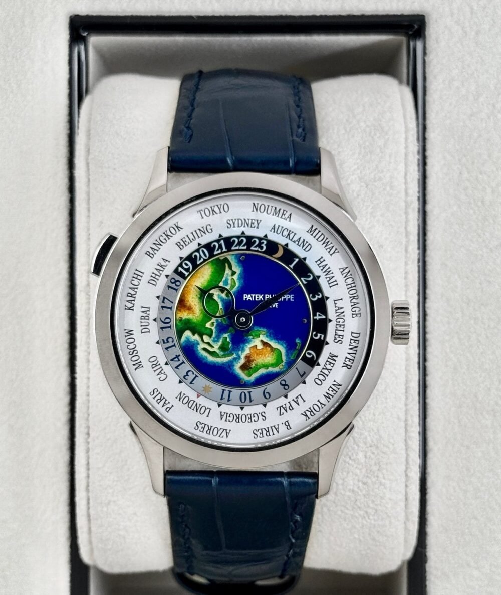 2024 Patek Philippe World Time Complications 38.5mm 5231G White Gold White Dial