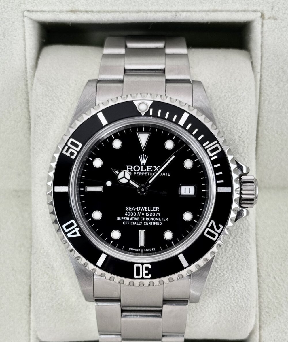 2007 Rolex Sea-Dweller 40mm 16600 Stainless Steel Black Dial (Collectors Set)