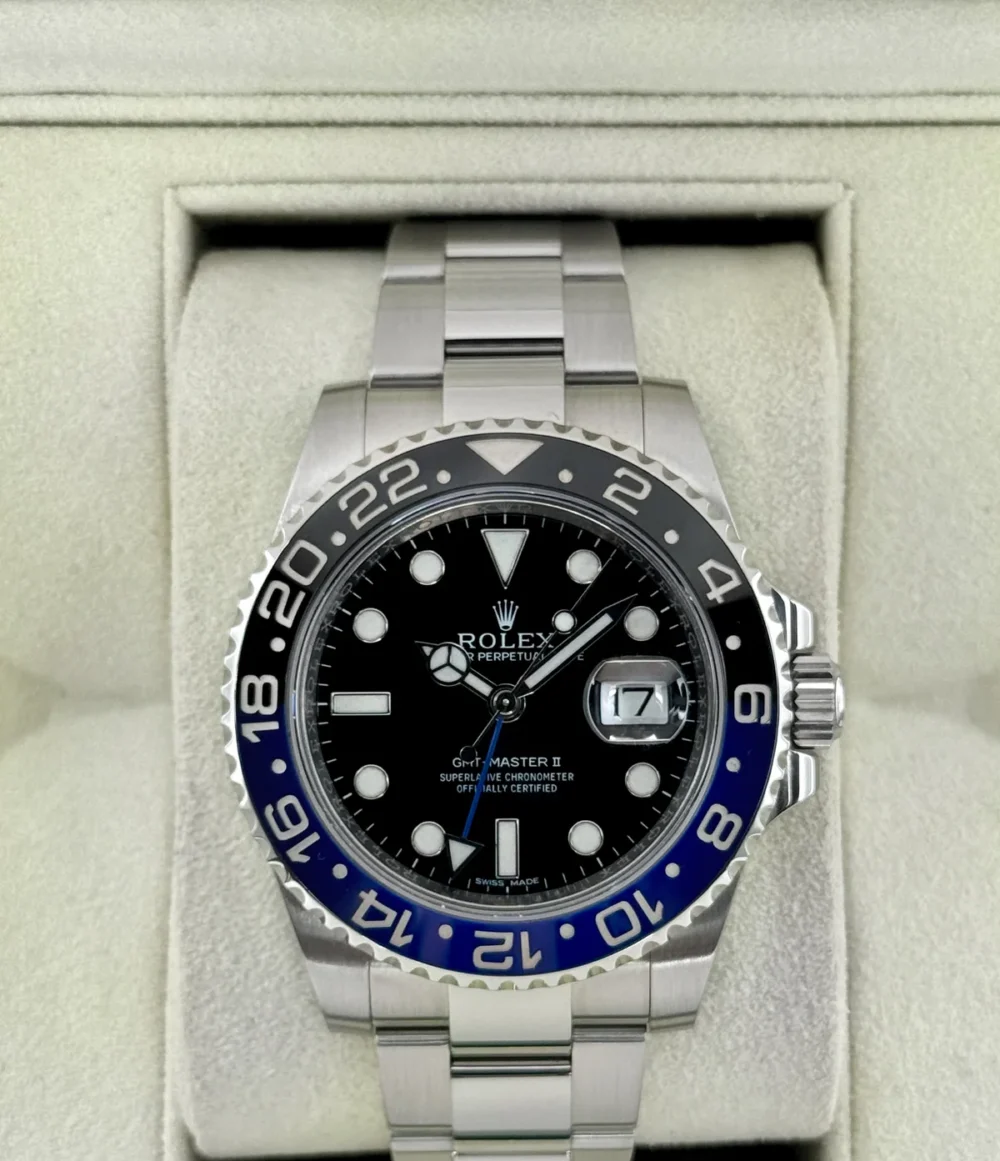 2014 Rolex GMT-Master II "Batman" 40mm 116710BLNR Oyster