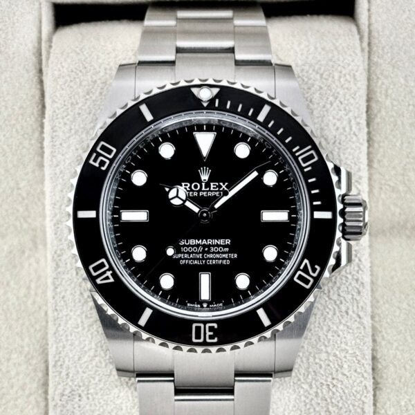 2024 Rolex Submariner 41mm 124060 Stainless Steel Black Dial