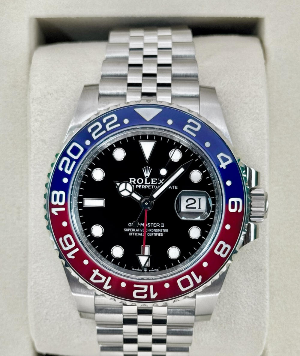 NEW 2025 Rolex GMT-Master II "Pepsi" 40mm 126710BLRO Jubilee
