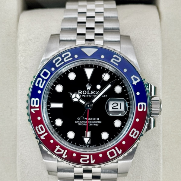 NEW 2025 Rolex GMT-Master II "Pepsi" 40mm 126710BLRO Jubilee