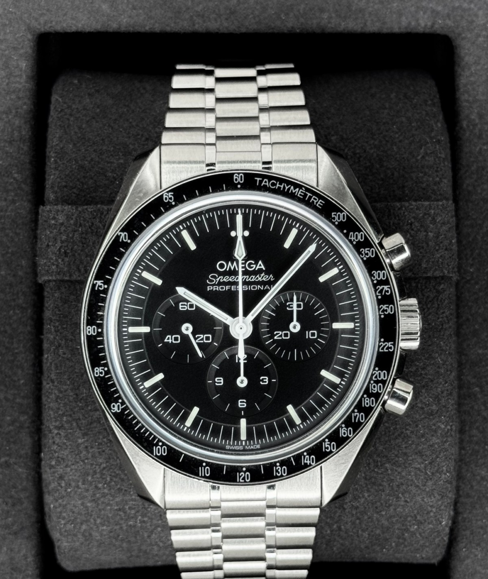2026 Omega Speedmaster Moonwatch Pro 42mm 310.30.42.50.01.002 Black Dial