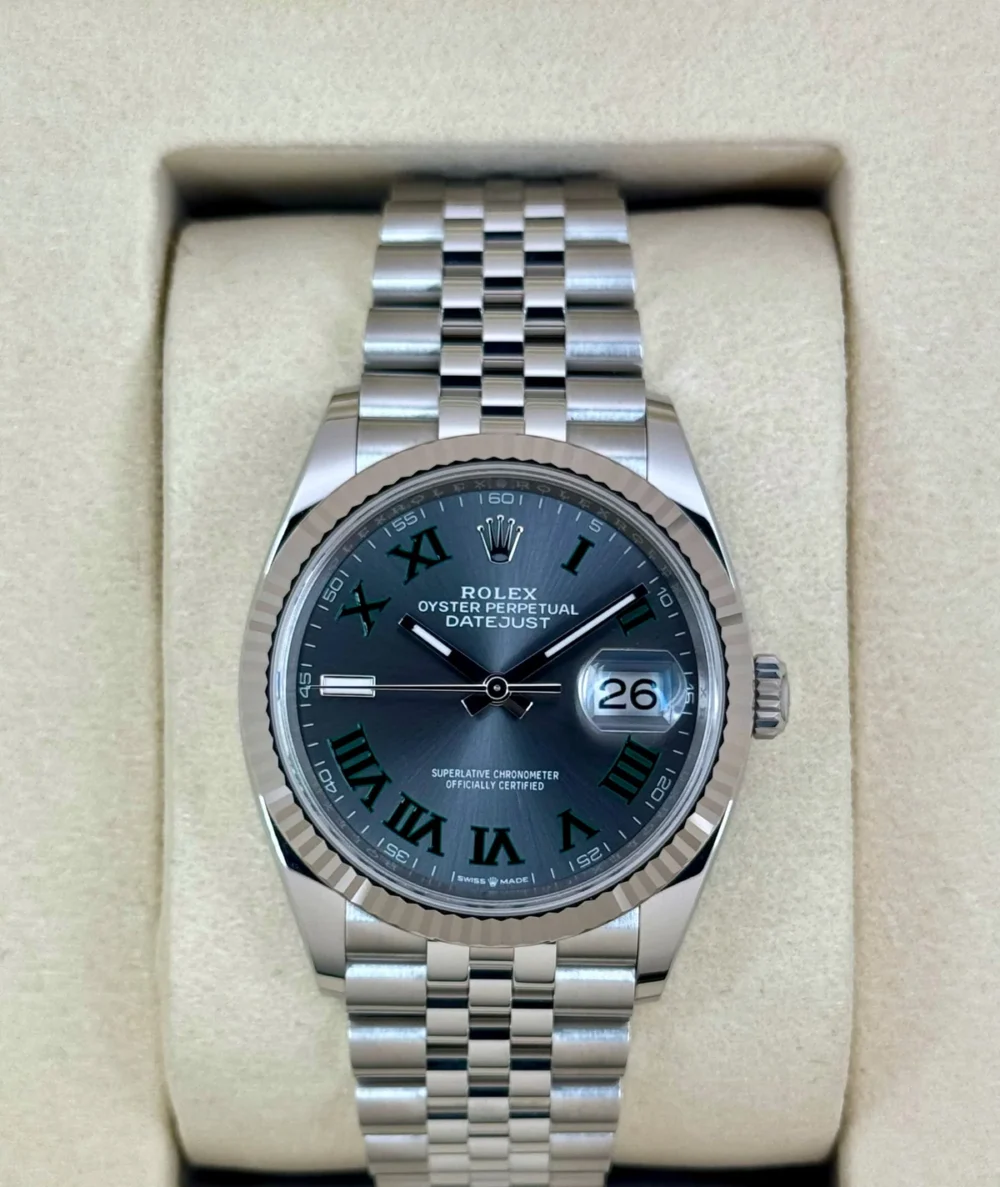 NEW 2026 Rolex Datejust 36mm 126234 Jubilee Wimbledon Dial