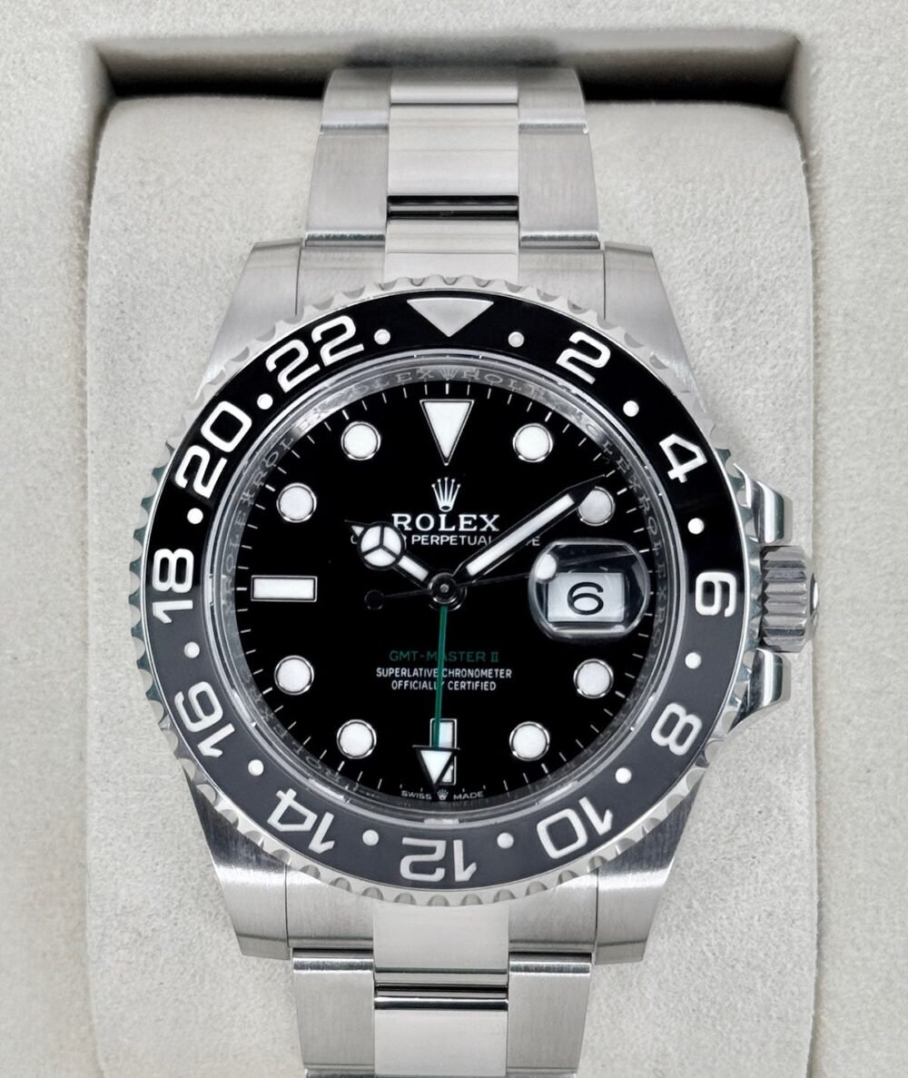 2025 Rolex GMT-Master II "Bruce Wayne" 40mm 126710GRNR Oyster