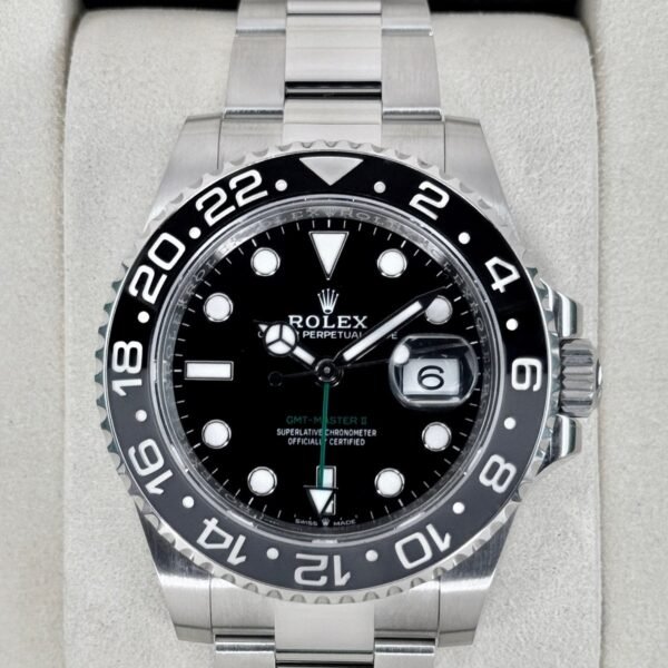 2025 Rolex GMT-Master II "Bruce Wayne" 40mm 126710GRNR Oyster