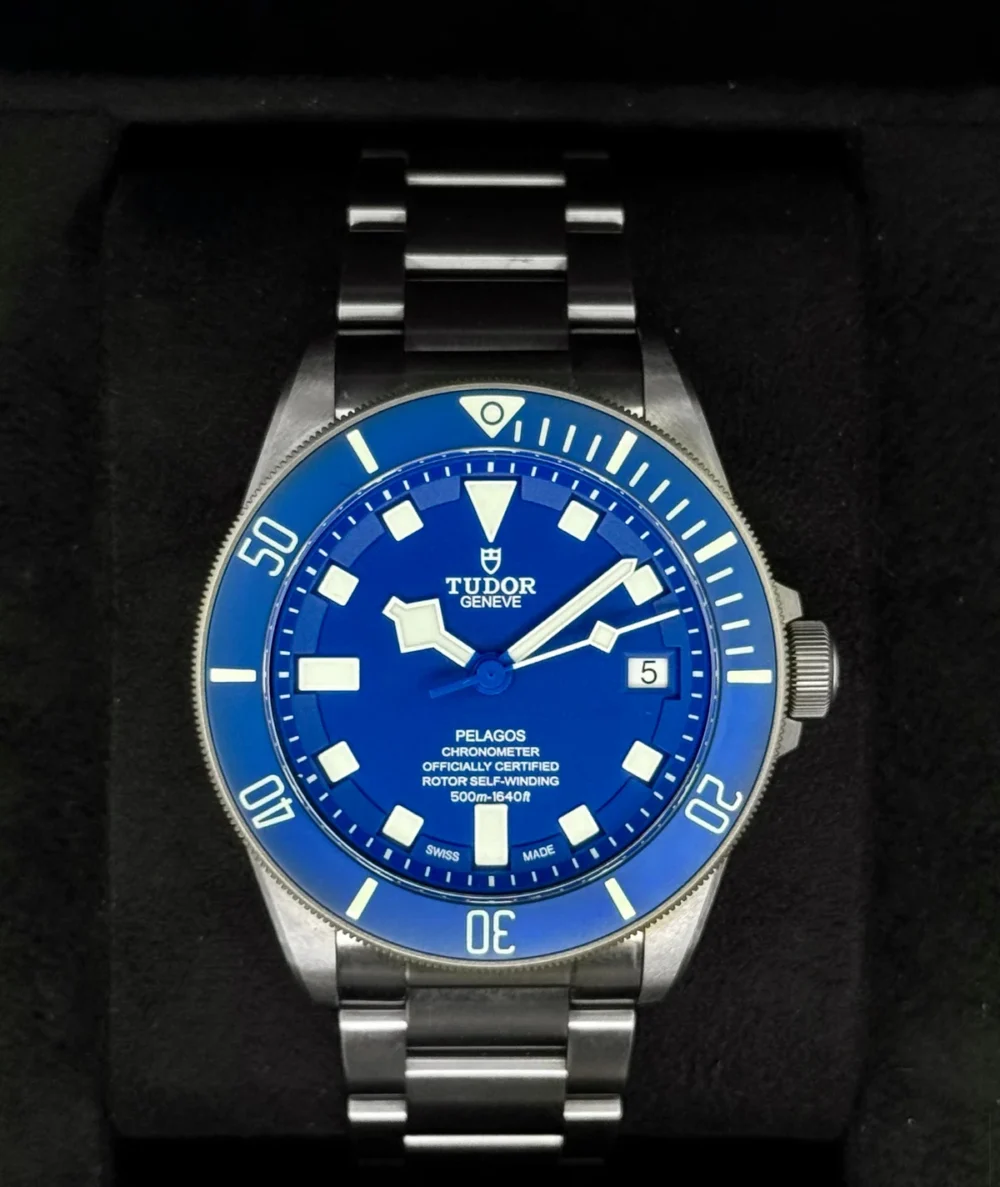 2025 Tudor Pelagos 42mm 25600TB Titanium Blue Dial