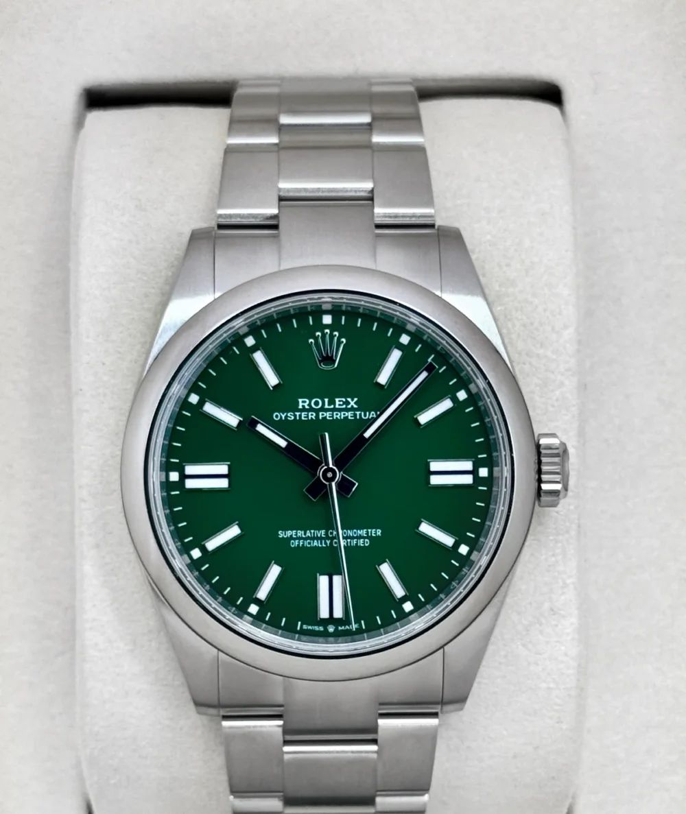 NEW 2026 Rolex Oyster Perpetual 41mm 134300 Green Dial
