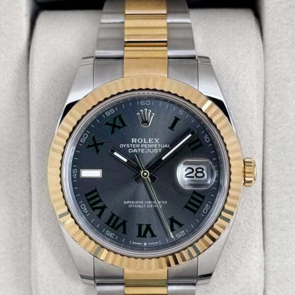 NEW 2026 Rolex Datejust 41mm 126333 Two-Tone Oyster Wimbledon Dial
