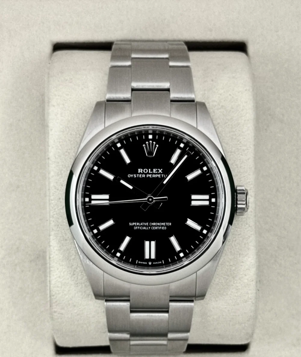 NEW 2025 Rolex Oyster Perpetual 41mm 134300 Black Dial