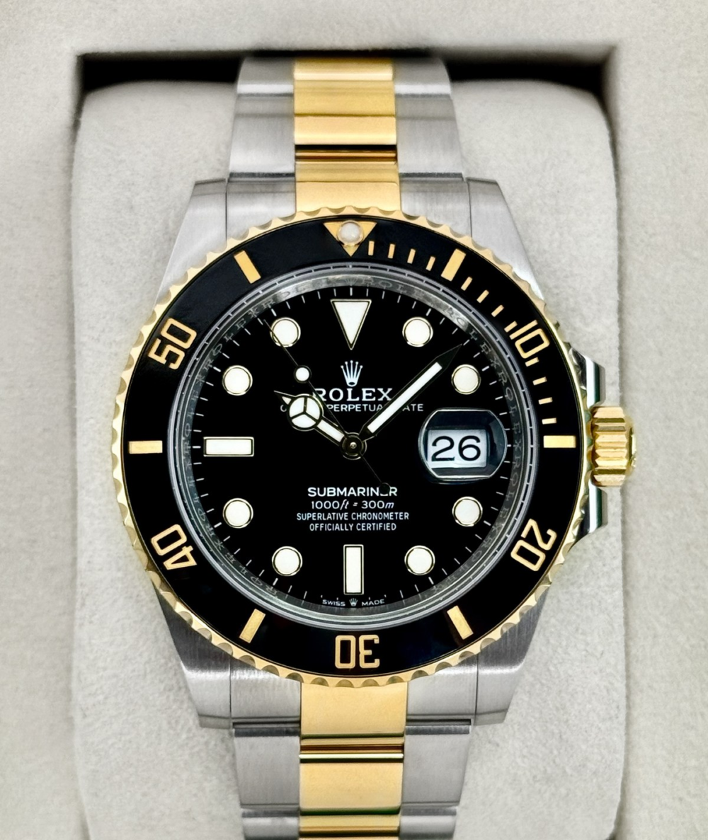 NEW 2026 Rolex Submariner 41mm 126613LN Two-Tone Black Dial