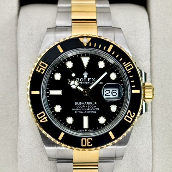 NEW 2026 Rolex Submariner 41mm 126613LN Two-Tone Black Dial