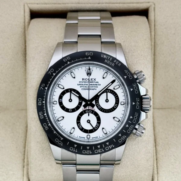 2018 Rolex Daytona 40mm 116500LN Stainless Steel Panda Dial