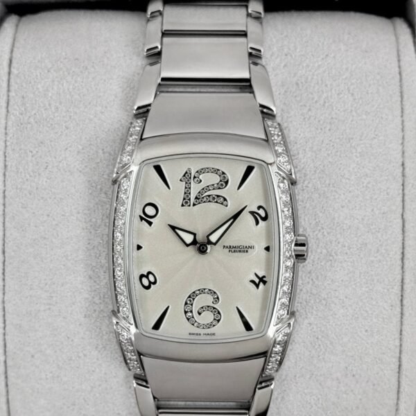 Parmigiani Fleurier Kalpa Donna 34.8mm PFC160-0020701 Stainless Steel Ivory Dial