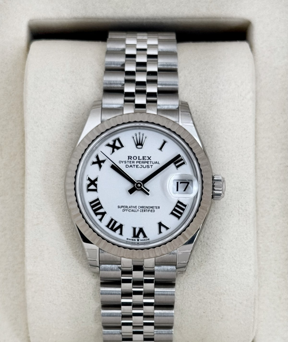 NEW 2026 Rolex Datejust 31mm 278274 Stainless Steel Jubilee White Dial