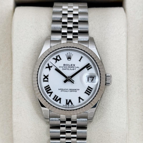 NEW 2026 Rolex Datejust 31mm 278274 Stainless Steel Jubilee White Dial
