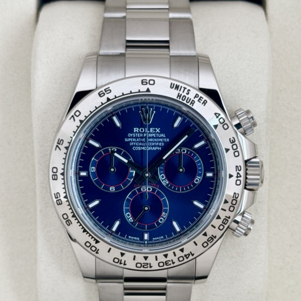 NEW 2026 Rolex Daytona 40mm 126509 White Gold Blue Dial