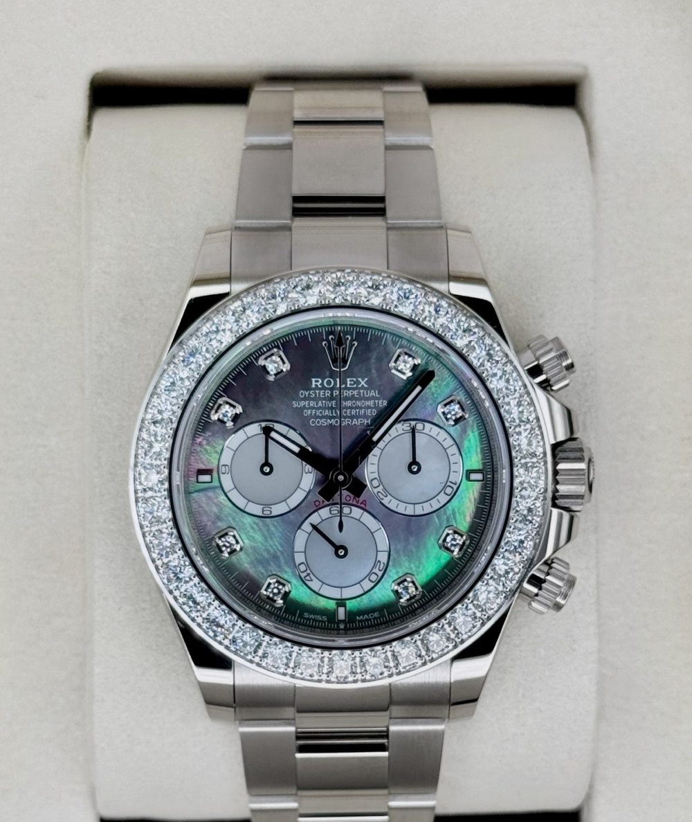 NEW 2026 Rolex Daytona 40mm 126579RBR Mother of Pearl Diamond Dial