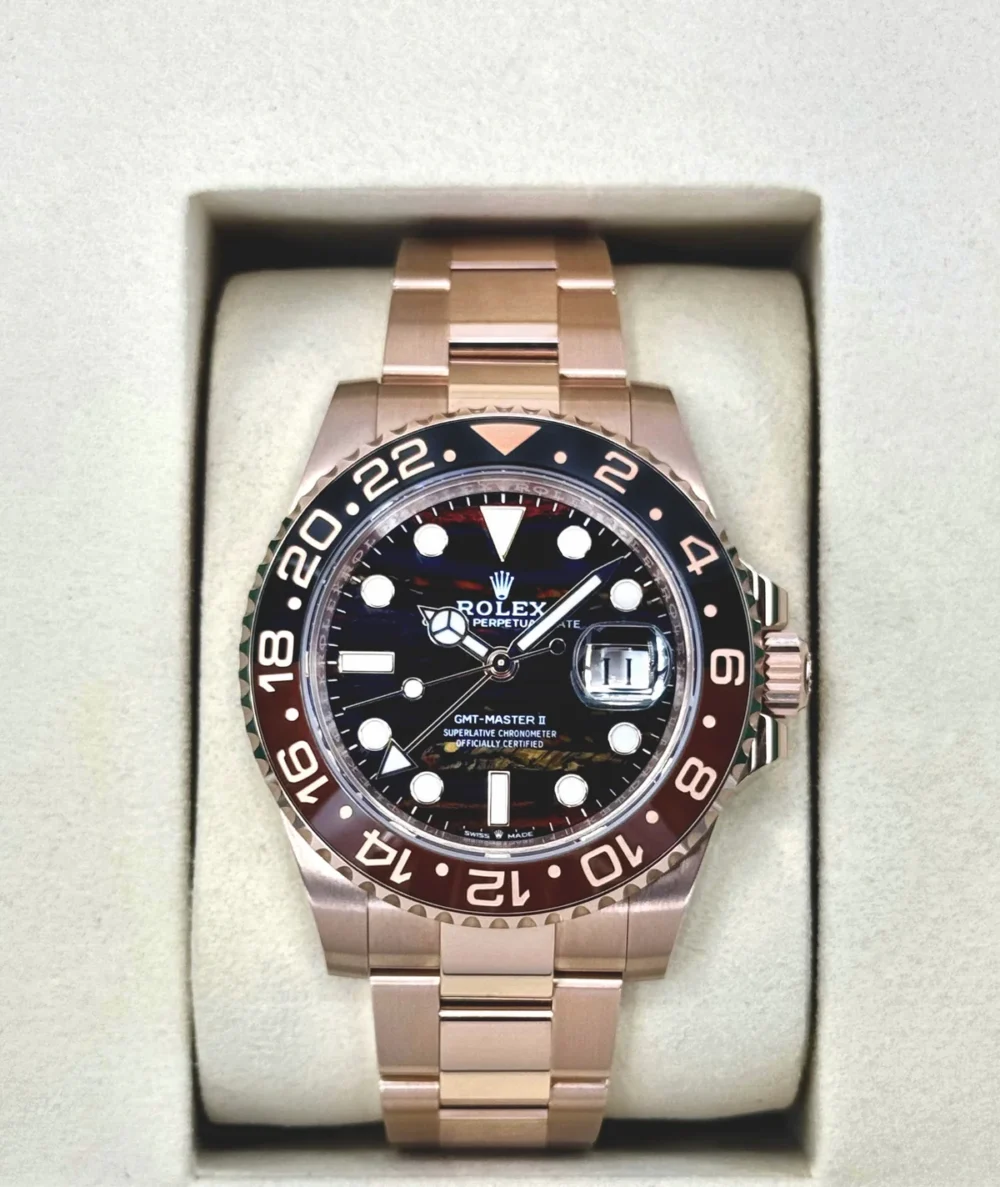 NEW 2025 Rolex GMT-Master II "Rootbeer" 40mm 126715CHNR Tiger Iron Dial
