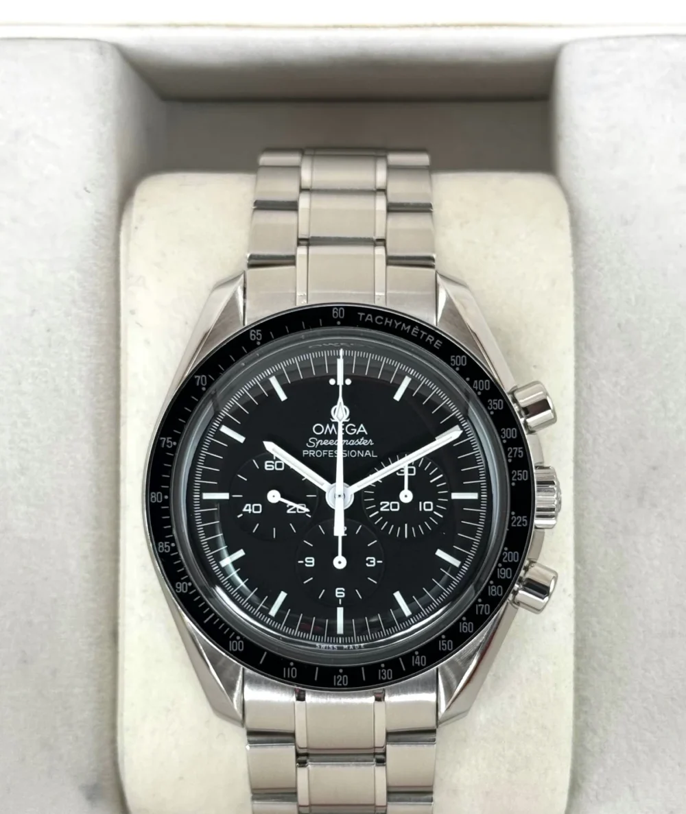 2014 Omega Speedmaster Pro. Moonwatch 42mm 3570.50.00 Black Dial