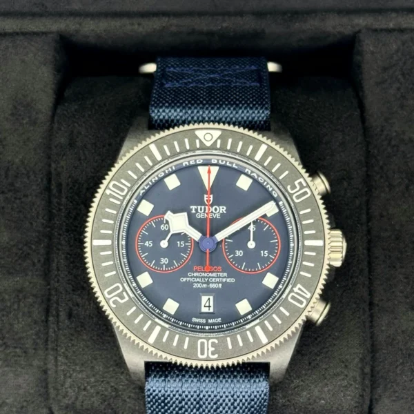 NEW 2025 Tudor Pelagos Fxd Chrono 25807KN 43mm Titanium Blue Dial
