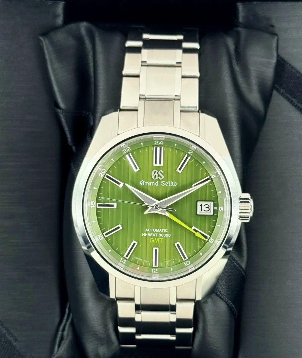 2025 Grand Seiko GMT 40mm SBGJ259G Stainless Steel Green Dial