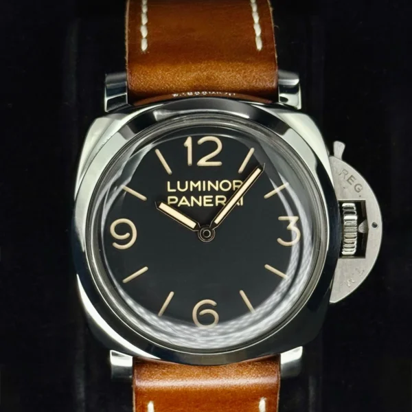 2012 Panerai Luminor 1950 3 Days 47mm PAM00372 Stainless Steel Black Dial