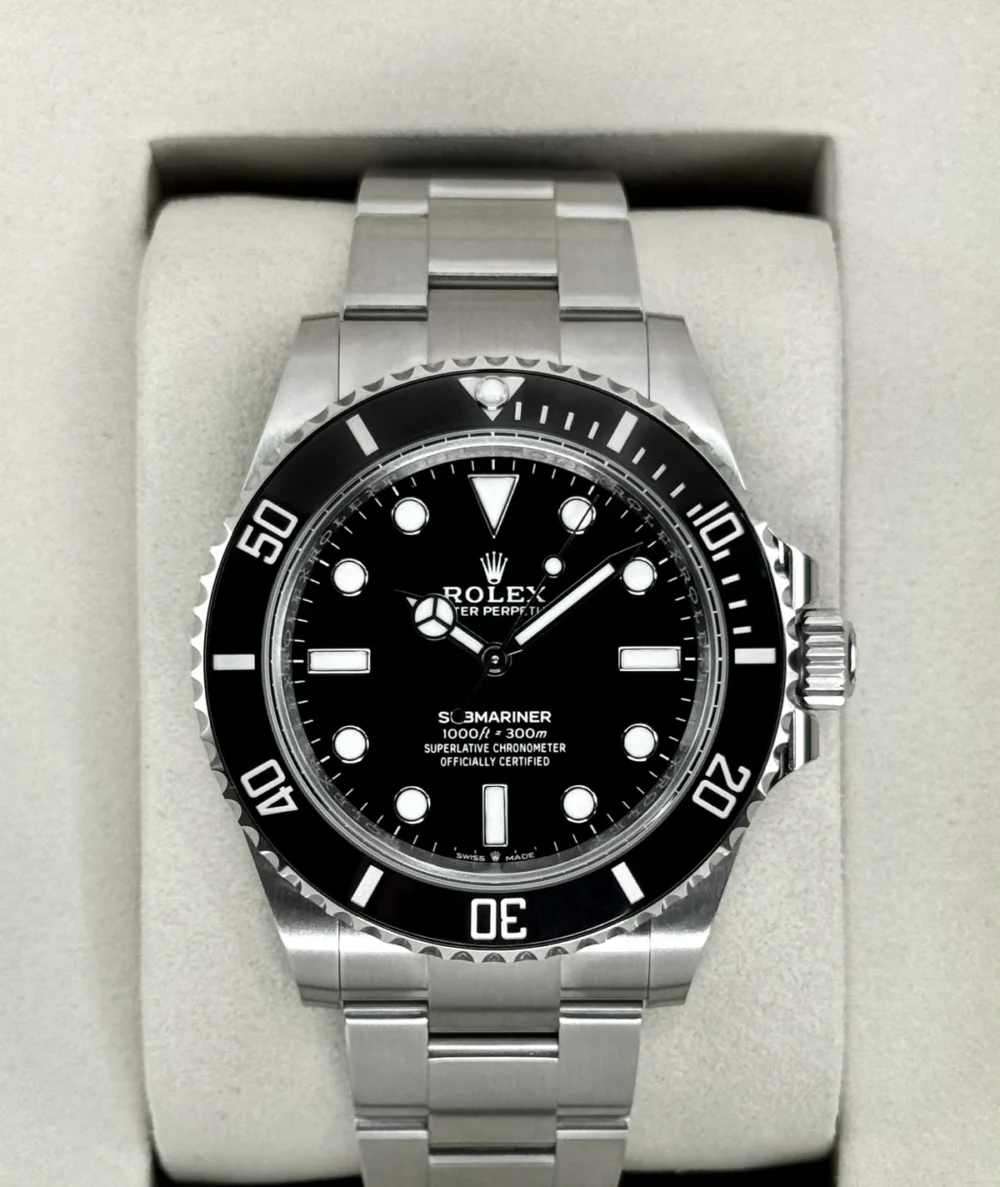 NEW 2025 Rolex Submariner 41mm 124060 Stainless Steel Black Dial (STICKERED)