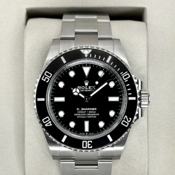 NEW 2025 Rolex Submariner 41mm 124060 Stainless Steel Black Dial (STICKERED)