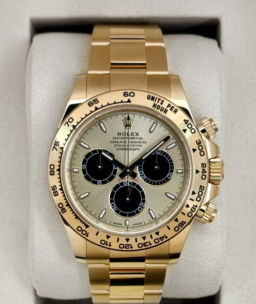 NEW 2026 Rolex Daytona 40mm 126508 18K Yellow Gold Champagne "Pikachu" Dial