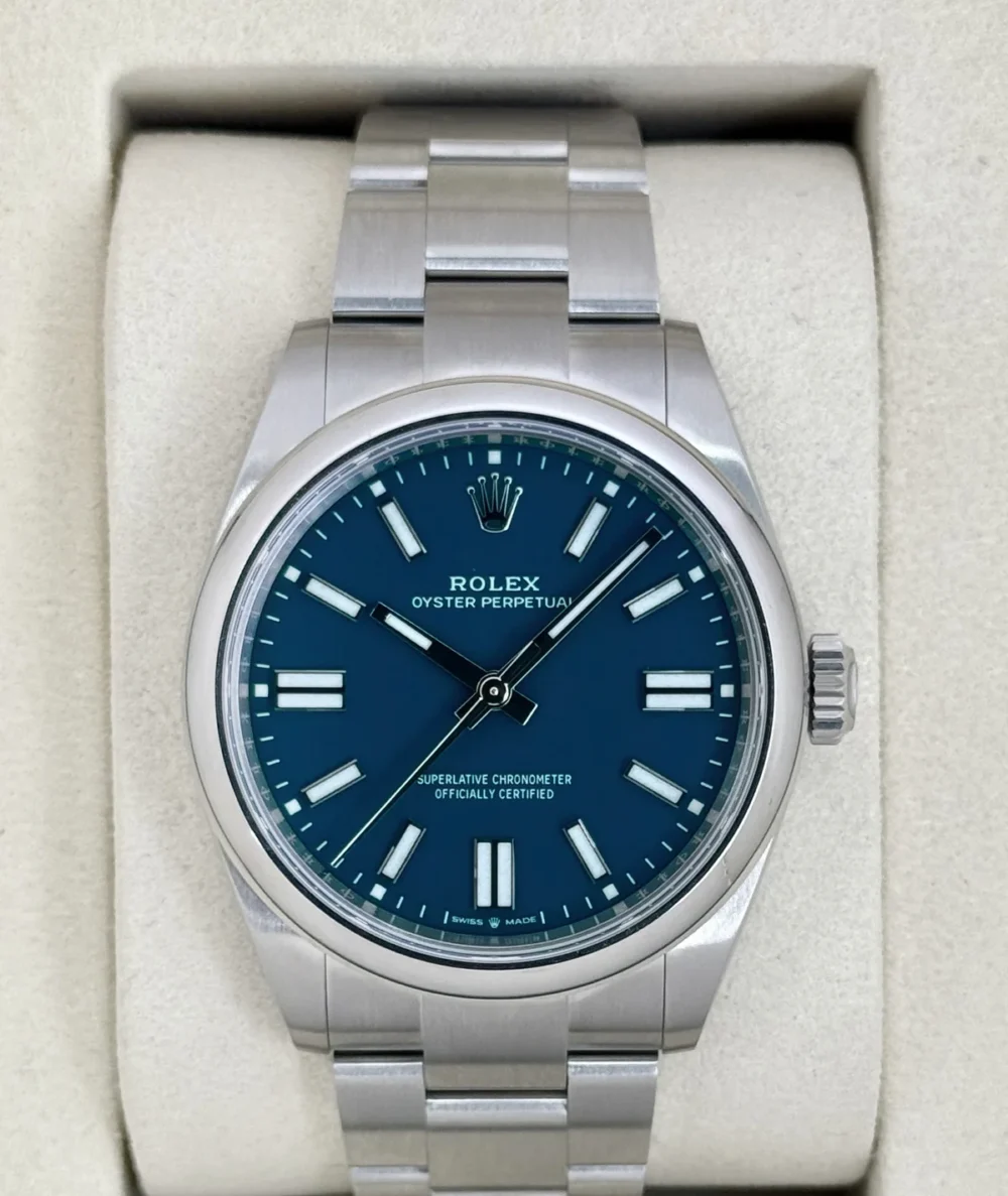 NEW 2026 Rolex Oyster Perpetual 41mm 134300 Med Blue Dial
