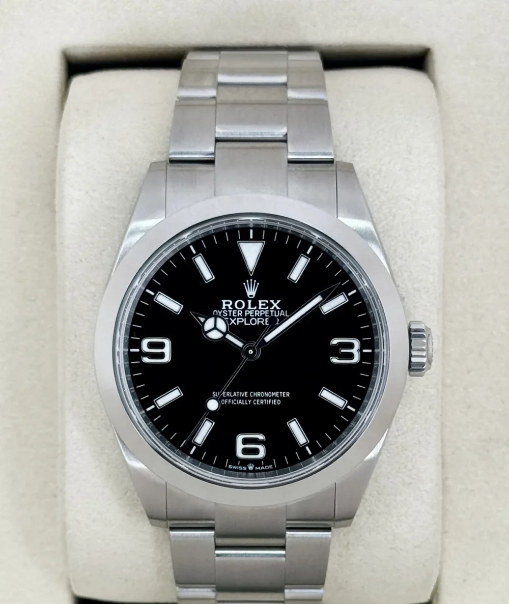 2025 Rolex Explorer 40mm 224270 Black Dial