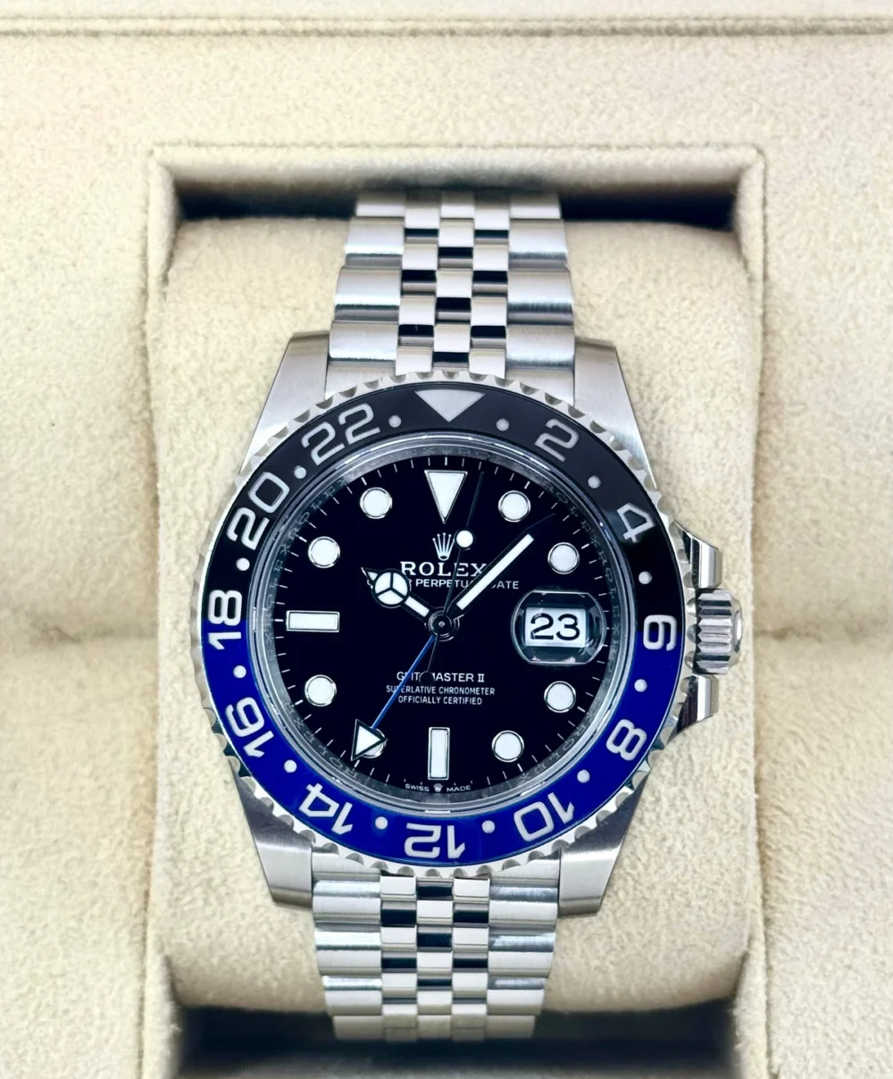 2022 Rolex GMT-Master II "Batgirl" 40mm 126710BLNR Jubilee