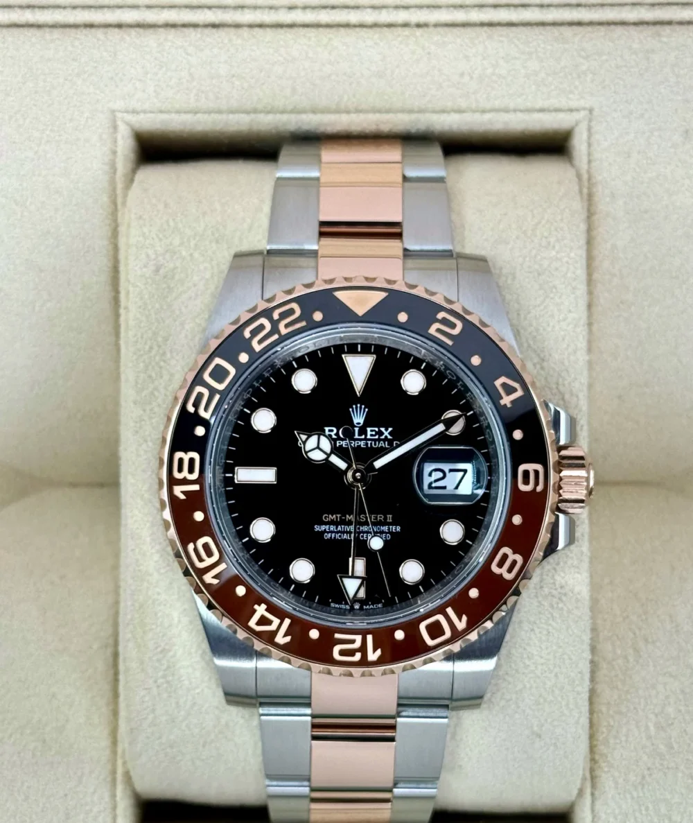2022 Rolex GMT-Master II "Rootbeer" 40mm 126711CHNR Two-Tone