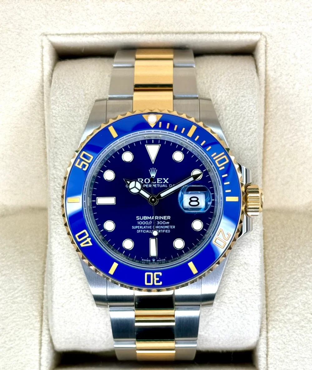 2023 Rolex Submariner "Bluesy" 41mm 126613LB Two-Tone Blue Dial