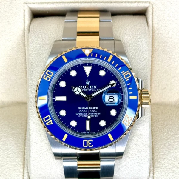 2023 Rolex Submariner "Bluesy" 41mm 126613LB Two-Tone Blue Dial