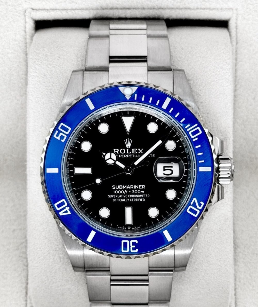 2025 Rolex Submariner Cookie Monster 41mm 126619LB White Gold Black Dial