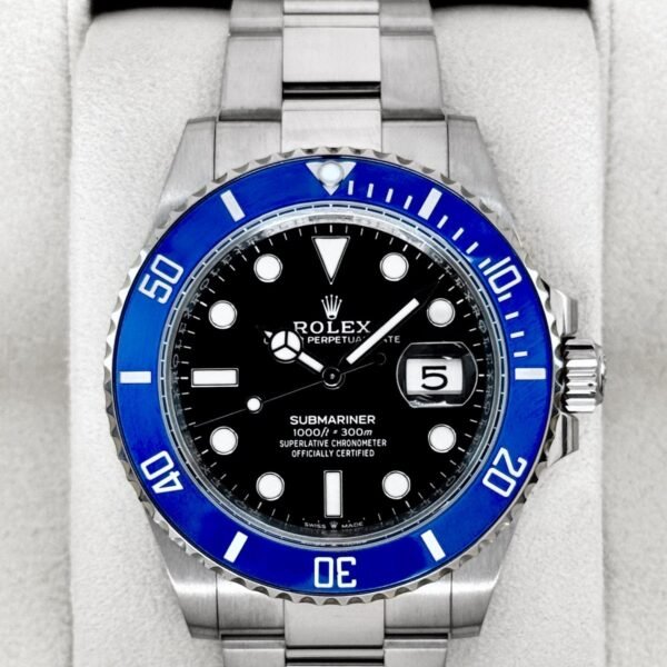 2025 Rolex Submariner Cookie Monster 41mm 126619LB White Gold Black Dial