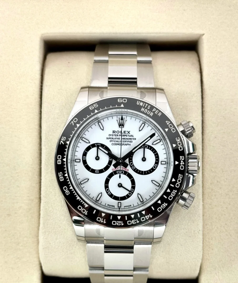 NEW 2025 Rolex Daytona 40mm 126500LN Stainless Steel Panda Dial (STICKERED)