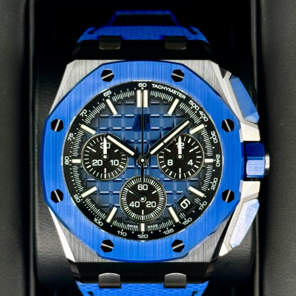2024 Audemars Piguet Royal Oak Offshore Chrono 43mm 26420CE Ceramic Blue Dial