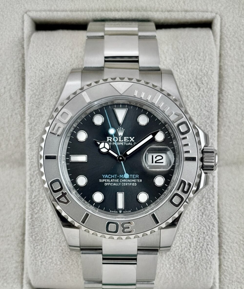 2023 Rolex Yacht-Master 40mm 126622 Stainless Steel Rhodium Dial