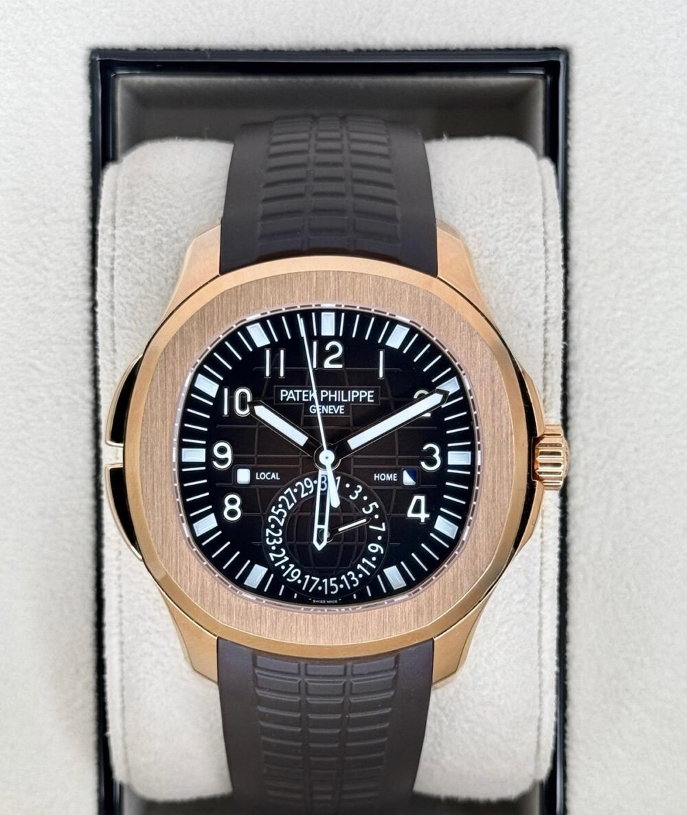 2024 Patek Philippe Aquanaut 40.8mm 5164R-001 Rose Gold Brown Dial