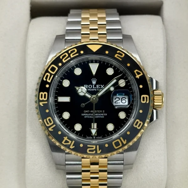 NEW 2025 Rolex GMT-Master II 40mm 126713GRNR Two-Tone Jubilee