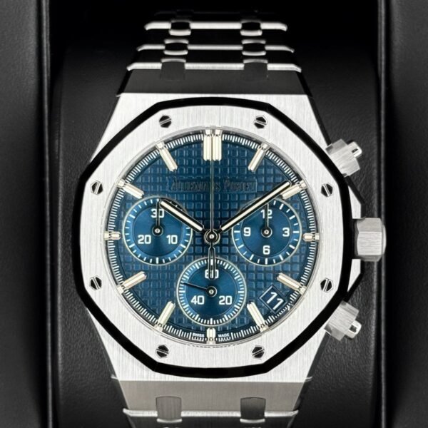 NEW 2026 Audemars Piguet Royal Oak Chronograph 41mm 26240ST Blue Dial