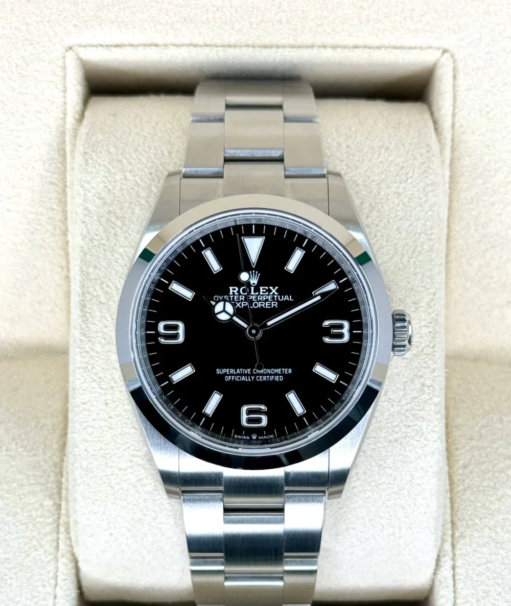 NEW 2026 Rolex Explorer 36mm 124270 Stainless Steel Black Dial