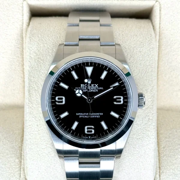 NEW 2026 Rolex Explorer 36mm 124270 Stainless Steel Black Dial